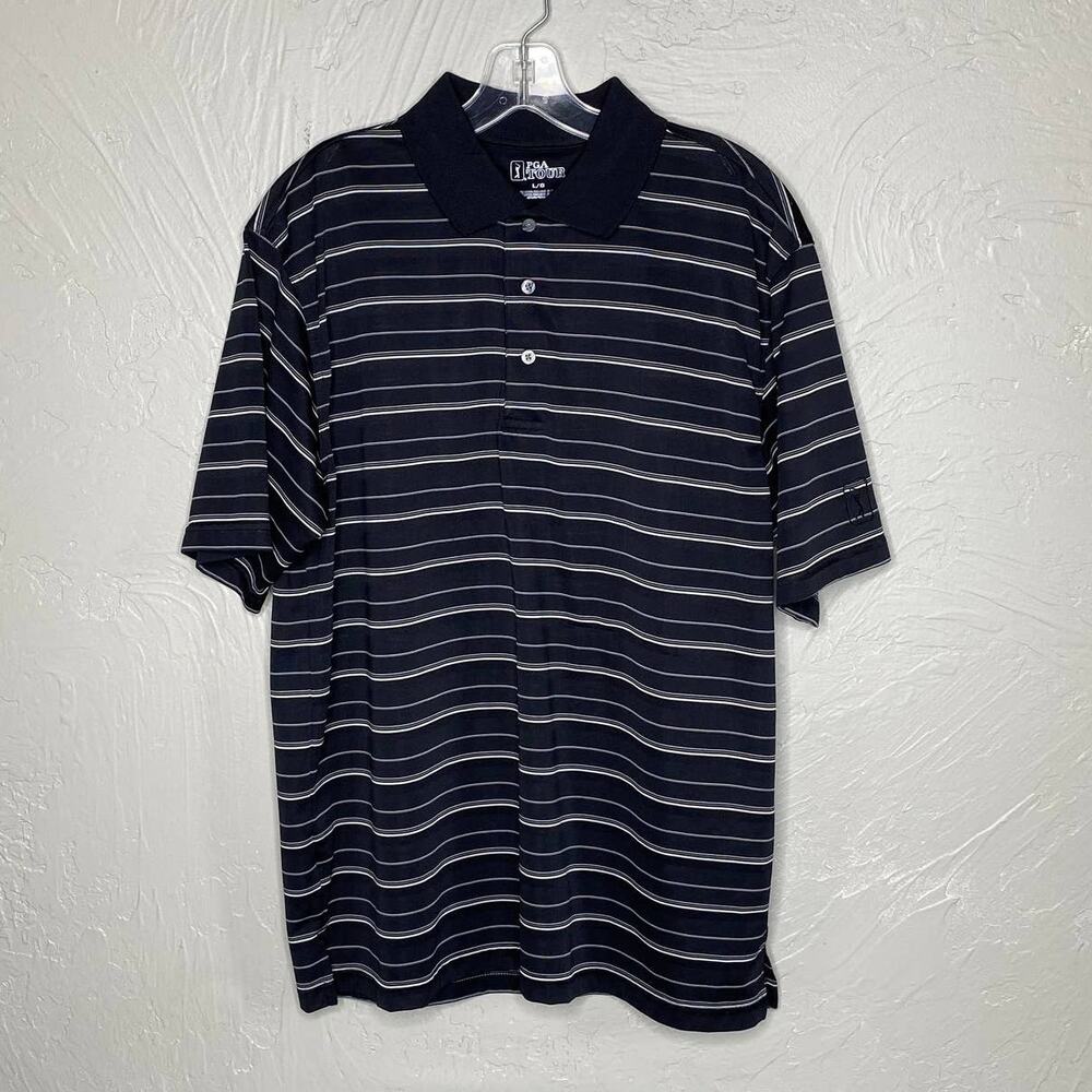 PGA Tour Men's Large Golf Polo Shirt